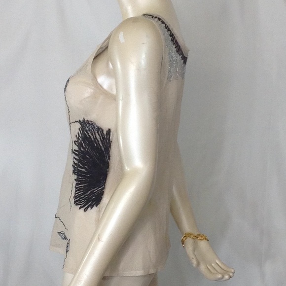 Anthropologie Project Alabama Mesh Sleeveless Top - Picture 6 of 10